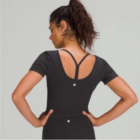NWT Lululemon Align T Shirt - Black - Picture 2 of 6
